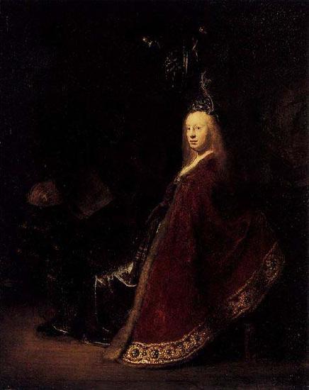 Rembrandt van rijn Minerva oil painting picture